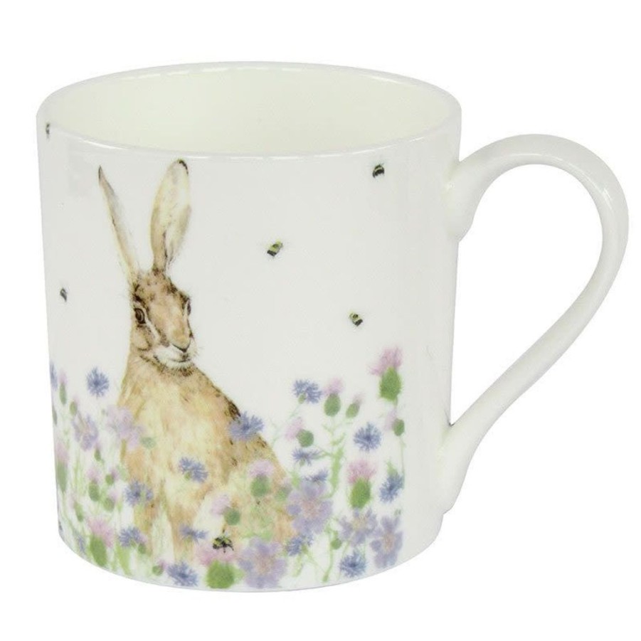 Tabletop Mosney Mill Mosney Mill | Mosney Mill Hare And Wildflower Mug