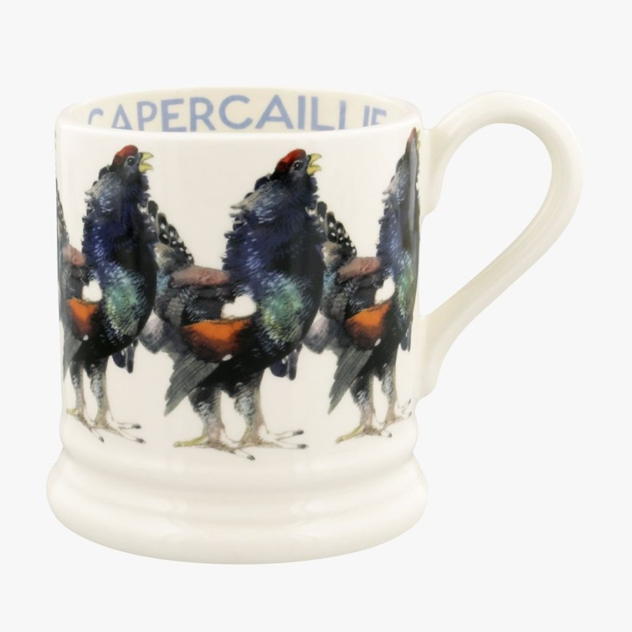 Tabletop Emma Bridgewater Emma Bridgewater | Emma Bridgewater Birds Capercaillie 1/2 Pint Mug