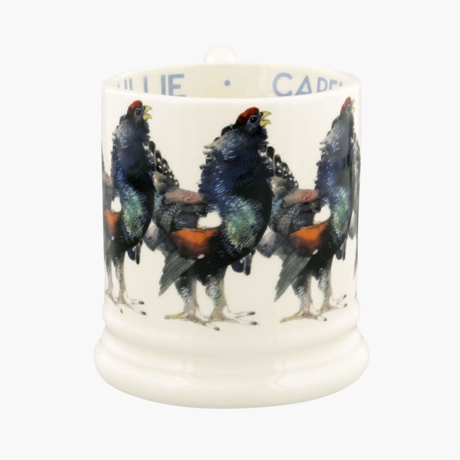 Tabletop Emma Bridgewater Emma Bridgewater | Emma Bridgewater Birds Capercaillie 1/2 Pint Mug