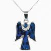 Wear British Isles Necklaces & Pendants | Lila Jewellery Paua Shell Angel Pendant