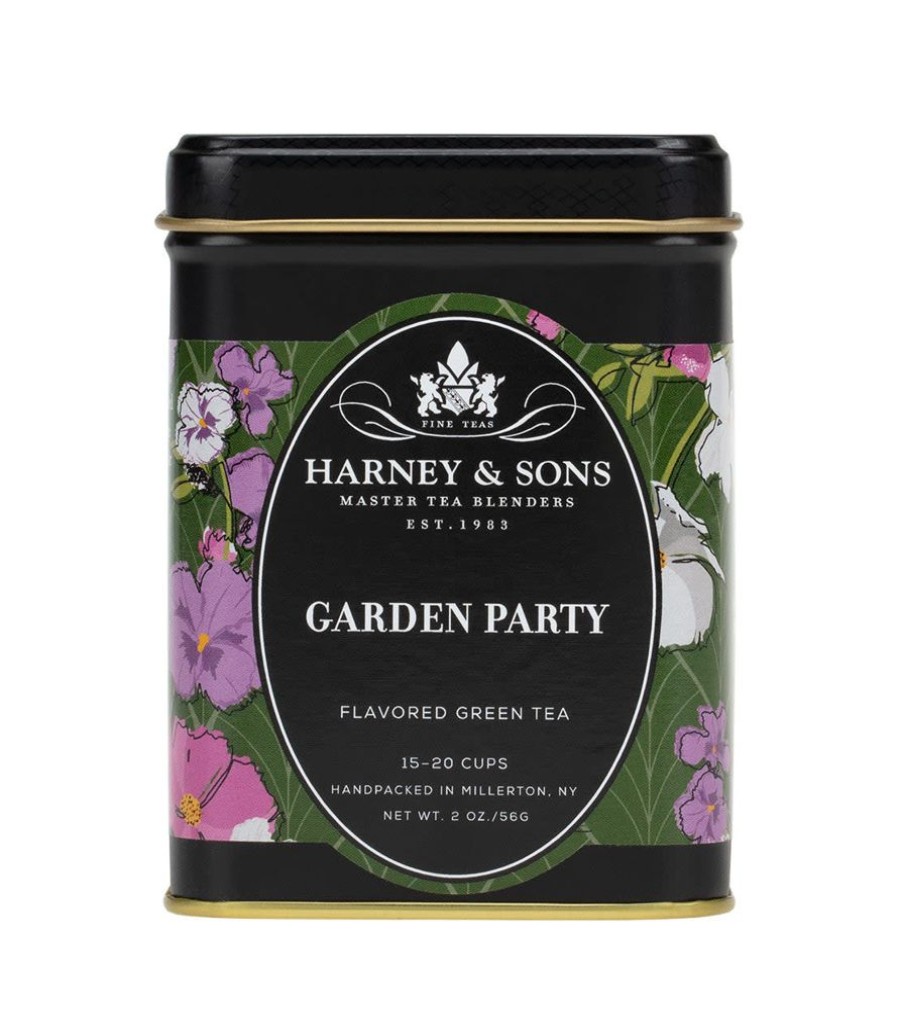 Tea Time Harney & Sons Harney & Sons | Harney & Sons Garden Party Loose Tea Tin