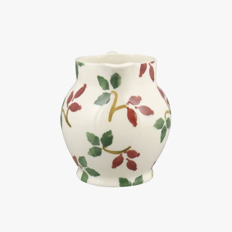 Tabletop Emma Bridgewater Emma Bridgewater | Emma Bridgewater Folk Rosehip 1/2 Pint Jug