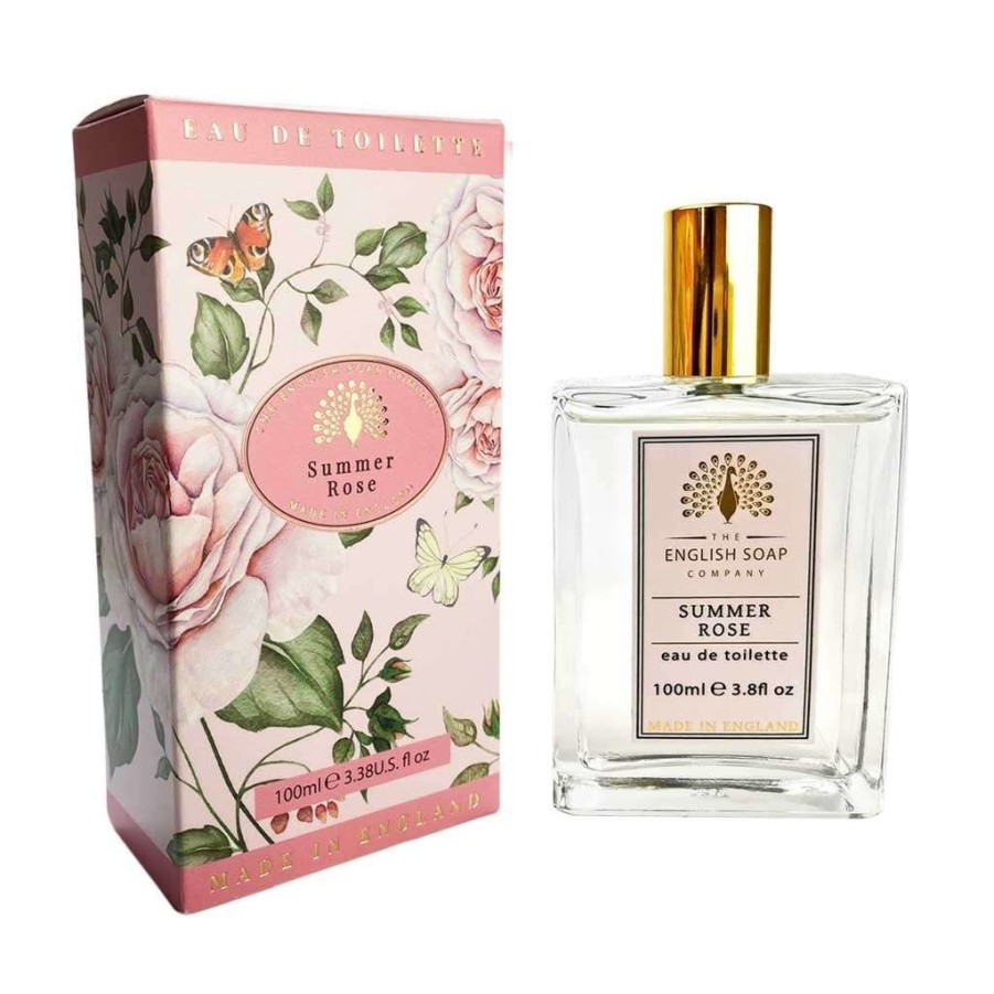 Bath & Body The English Soap Company Women'S Fragrance | The English Soap Company Summer Rose Eau De Toilette 100Ml