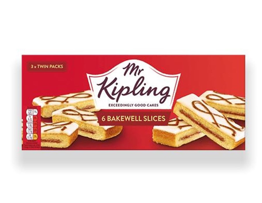 Food British Isles | Mr Kipling Bakewell Slices