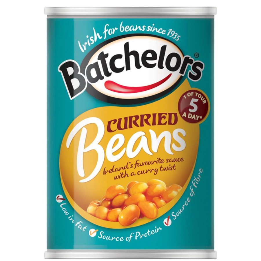 Food British Isles | Batchelors Curried Beans Can