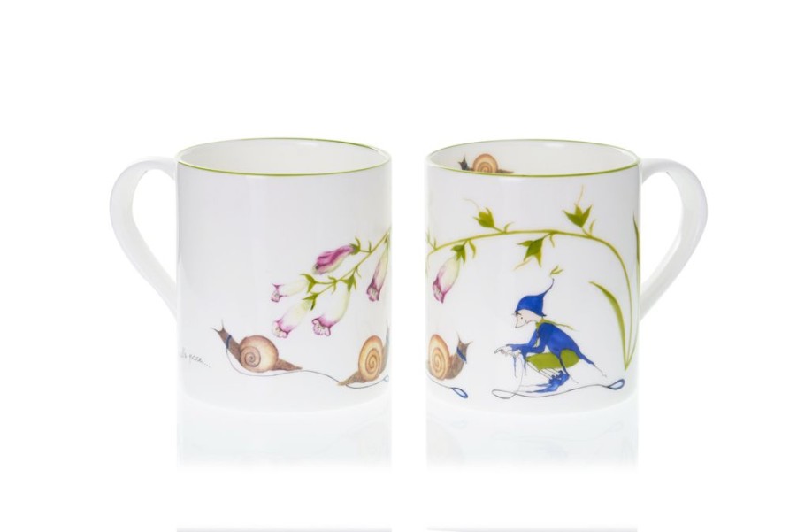 Tabletop British Isles Emma Dunne | Emma Dunne At A Snail'S Pace Larch Mug