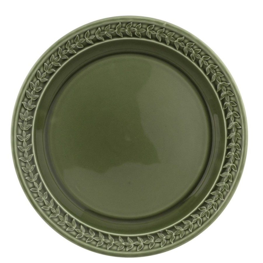 Tabletop Portmeirion Portmeirion | Portmeirion Botanic Garden Harmony Forest Green Salad Plate