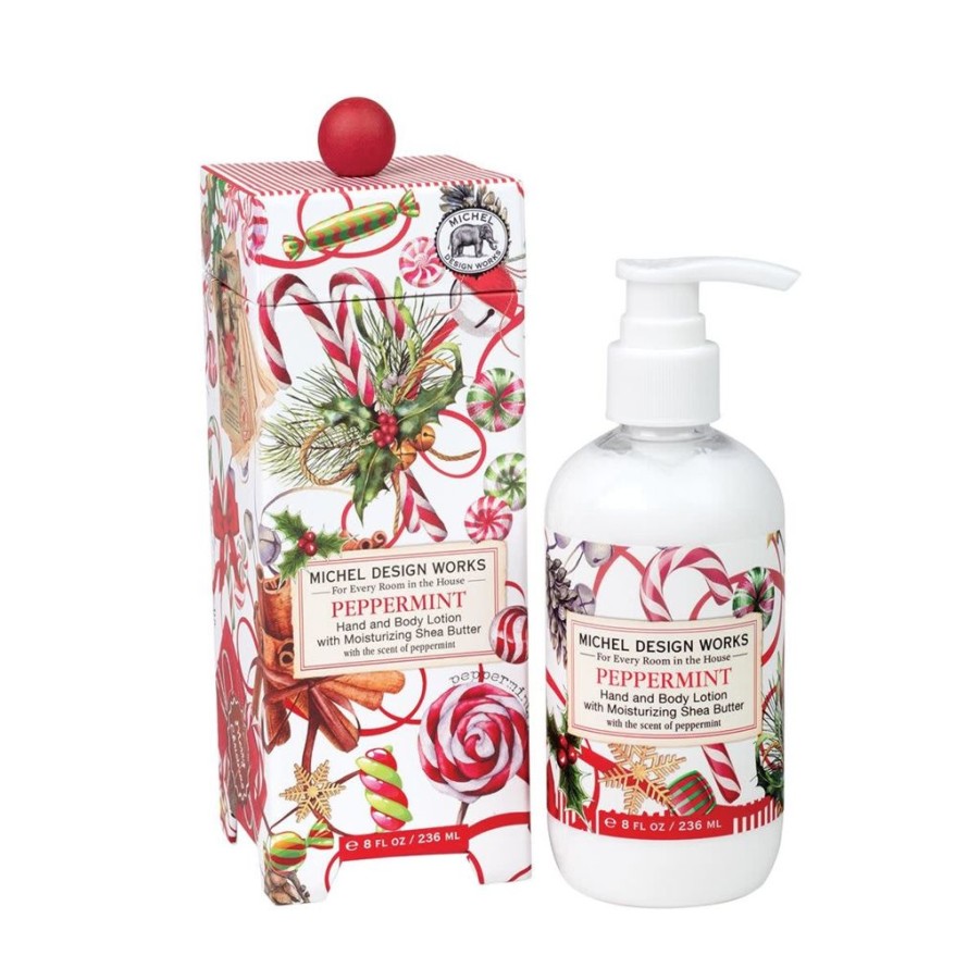 Bath & Body Michel Design Works Holiday | Michel Design Works Peppermint Hand & Body Lotion