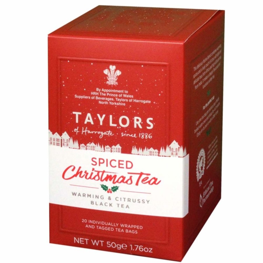 Tea Time Taylors of Harrogate Taylors Of Harrogate | Taylor'S Of Harrogate Spiced Christmas Tea 20S