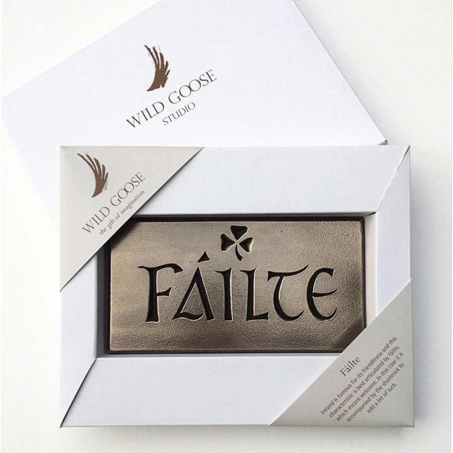 Decor Wild Goose Wall Decor | Wild Goose Failte Plaque