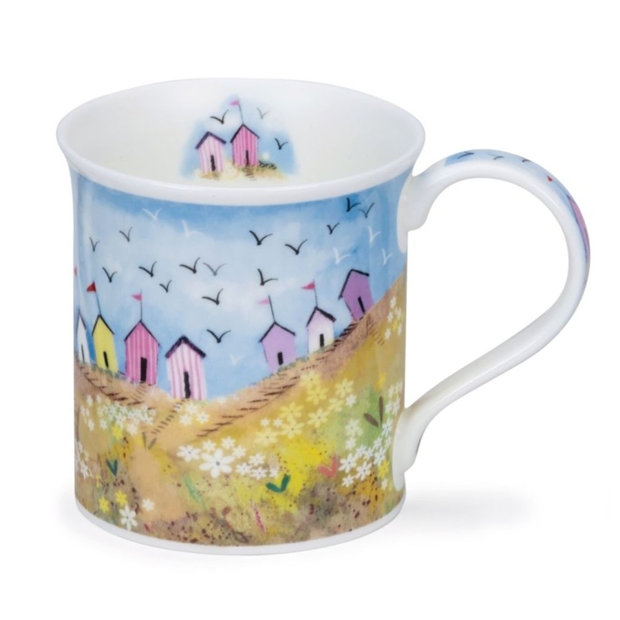 Tabletop Dunoon Shape: Bute | Dunoon Bute Seaside Cove Beach Hut Mug