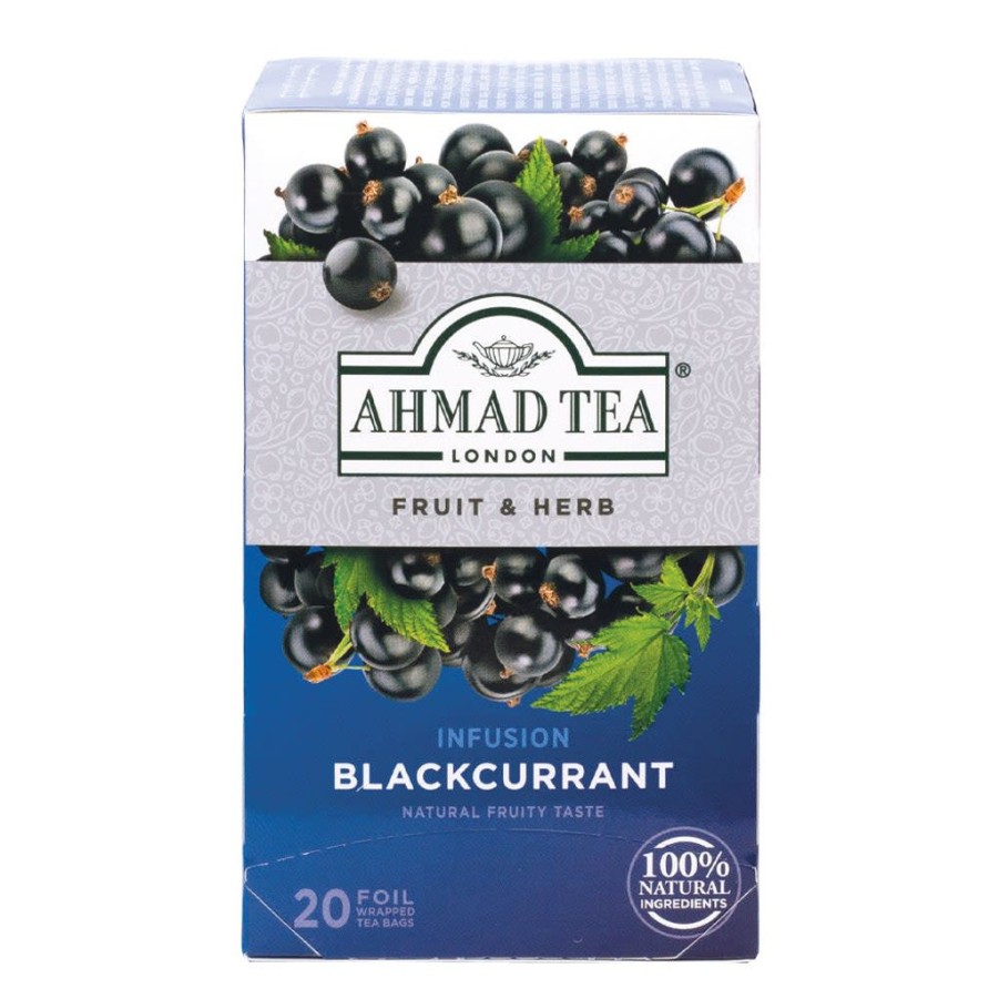 Tea Time Ahmad Tea Ahmad Tea | Ahmad Blackcurrant Refresh Herbal 20S Tea