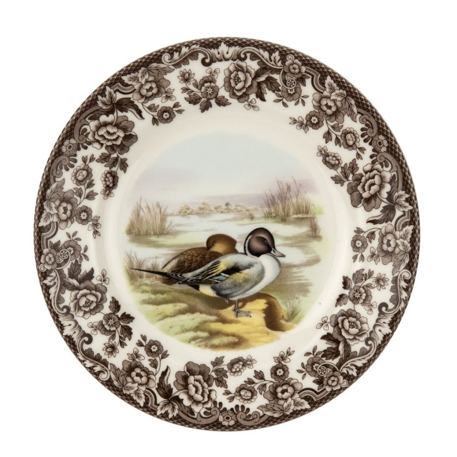 Tea Time Spode Tea Plates | Spode Woodland Pintail Salad Plate