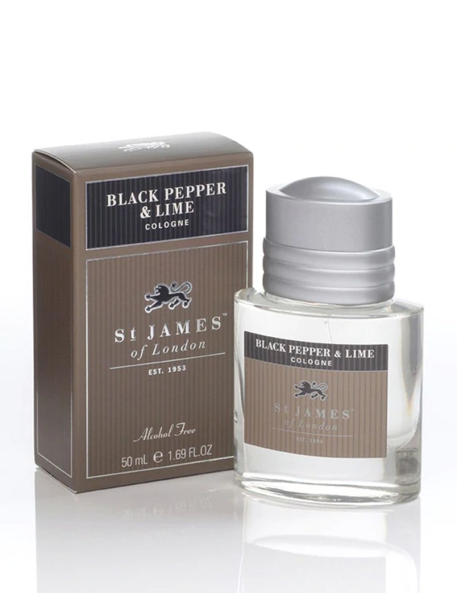 Bath & Body St. James of London Men'S Fragrance | St. James Of London Black Pepper & Lime Cologne