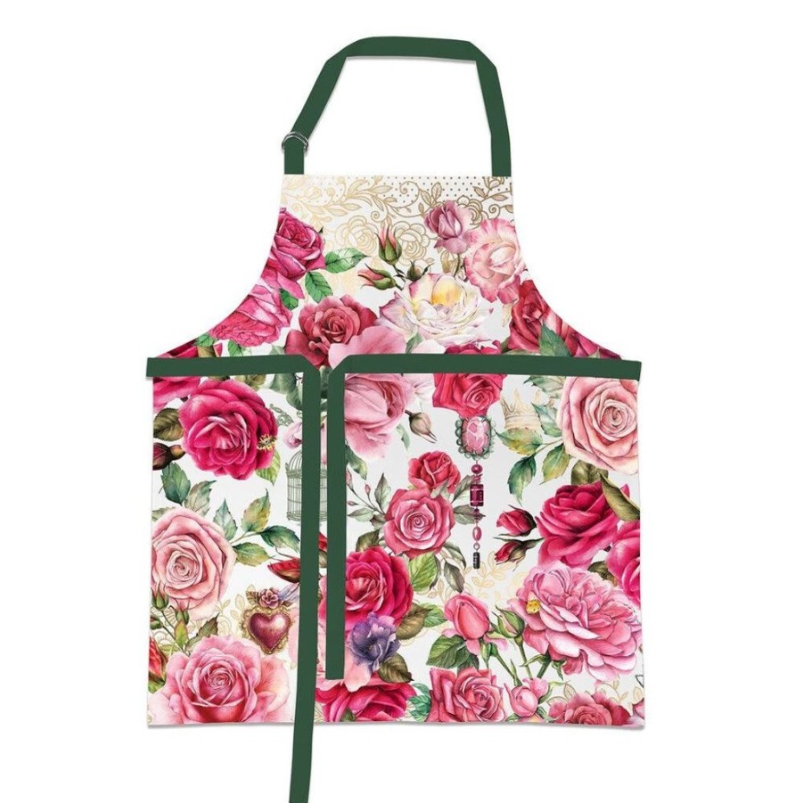 Wear Michel Design Works | Michel Design Works Royal Rose Chef Apron