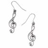 Wear St Justin Earrings | St Justin Treble Clef Drop Earrings