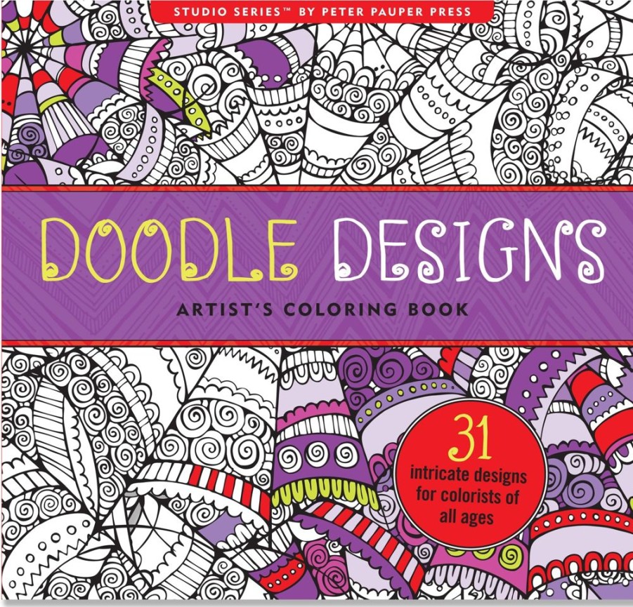 Children British Isles Activity Books | Doodle Designs Coloring Book