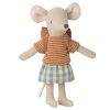 Children Maileg | Maileg Tricycle Mouse, Big Sister With Bag Old Rose