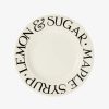 Tabletop Emma Bridgewater Emma Bridgewater | Emma Bridgewater Black Toast Lemon & Sugar 8.5" Plate