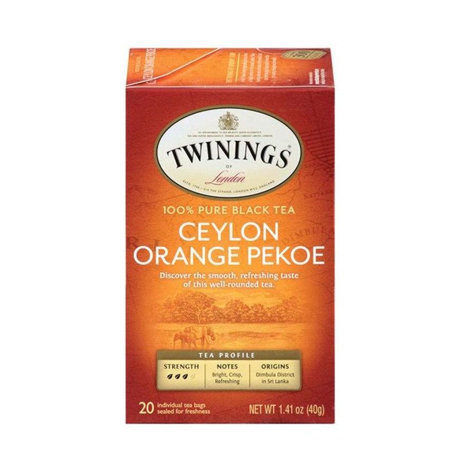 Tea Time Twinings Twinings | Twinings Ceylon Orange Pekoe Tea 20S