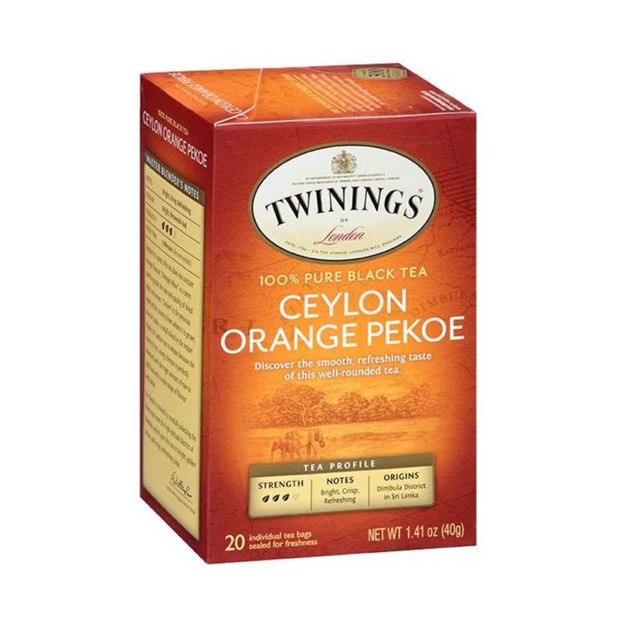 Tea Time Twinings Twinings | Twinings Ceylon Orange Pekoe Tea 20S