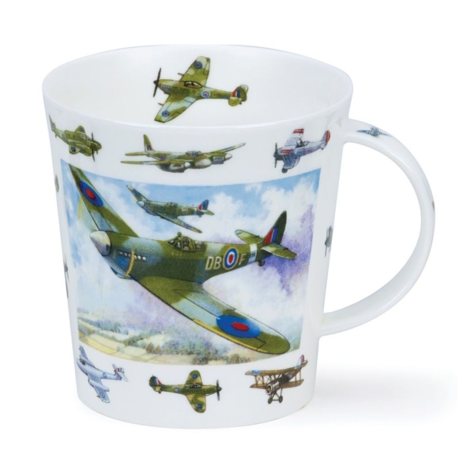 Tabletop Dunoon Shape: Cairngorm | Dunoon Cairngorm Classic Collection Planes Mug