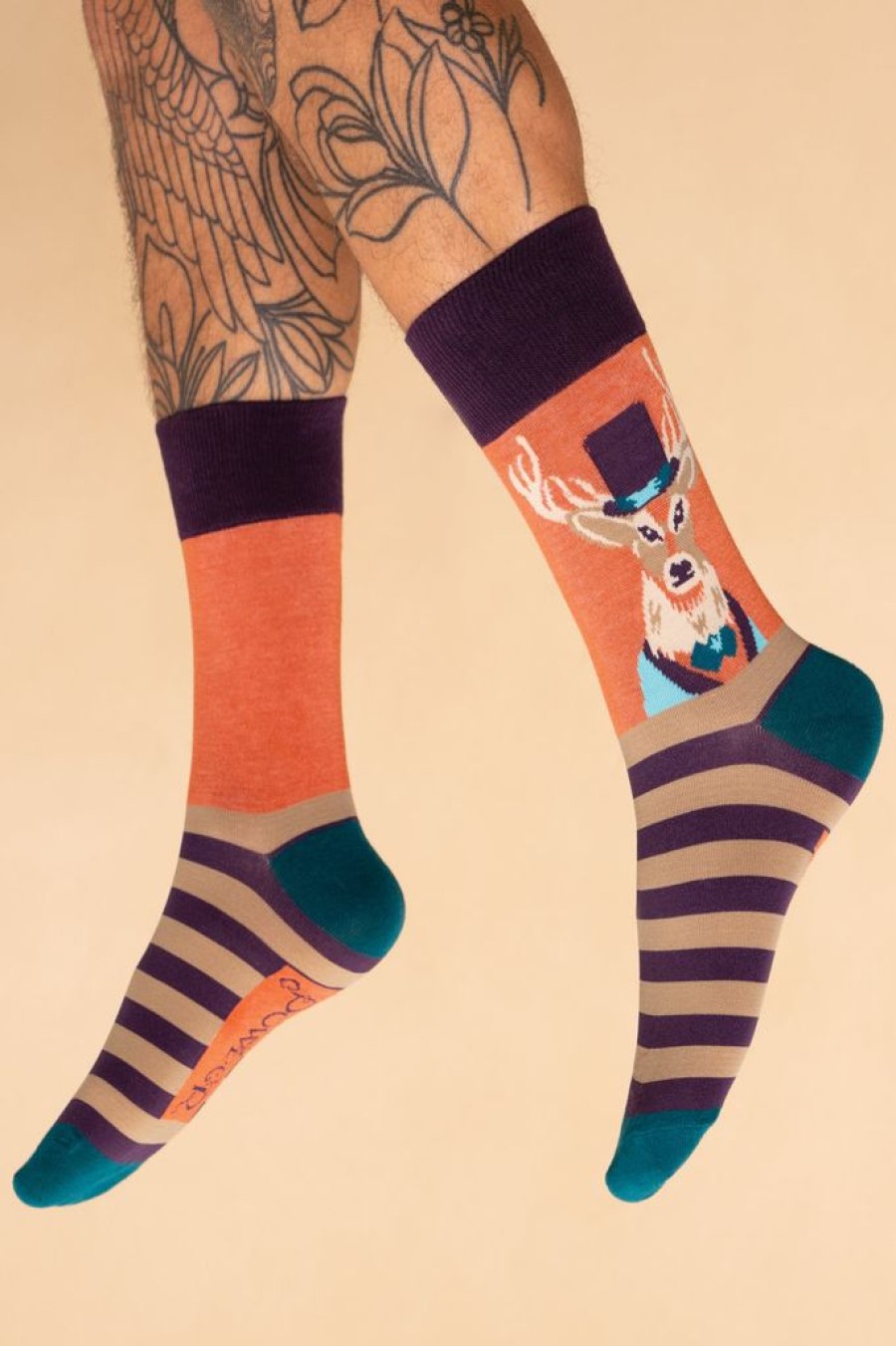 Wear Powder UK | Powder Uk Woodland Gentry Stag Men'S Sock