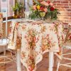 Tabletop April Cornell | April Cornell Cassandra Antique Square Tablecloth 54" X 54"