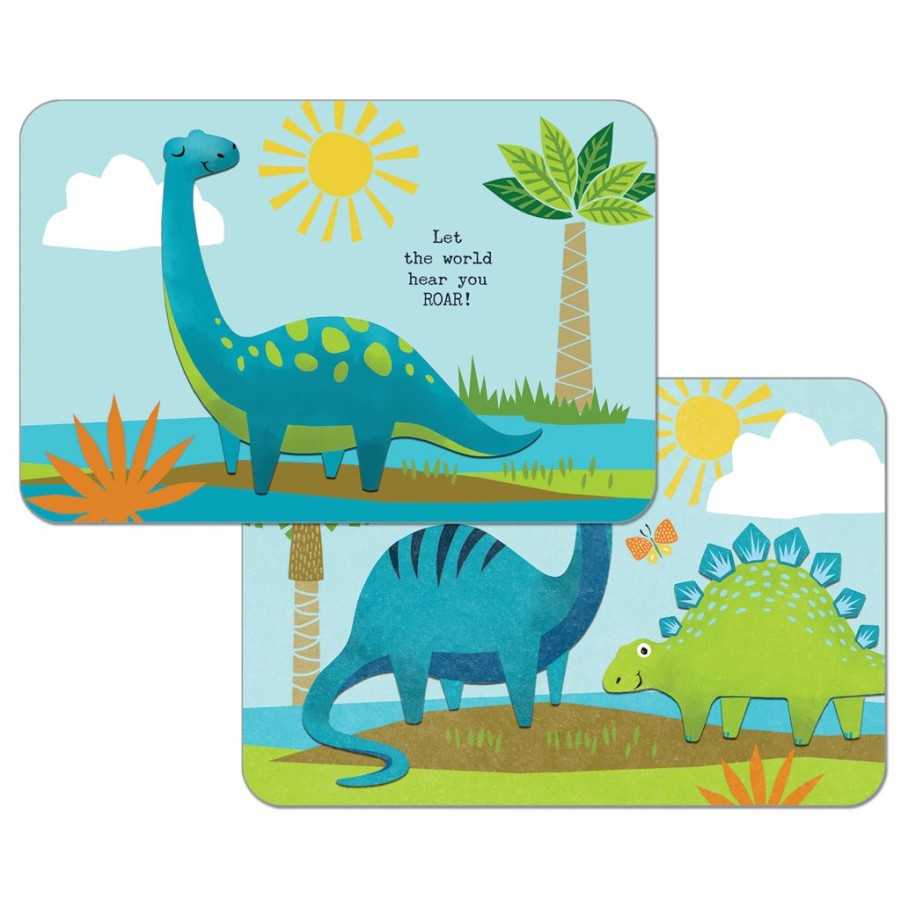 Children British Isles | Kids Dino Soft Reversible Placemat