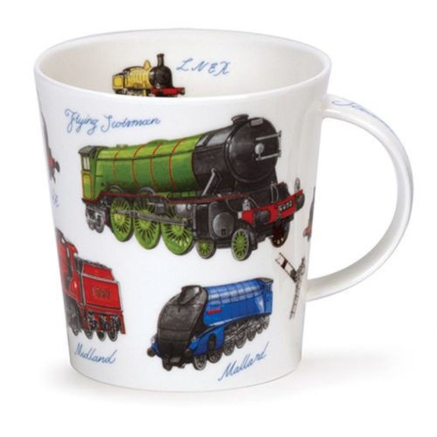 Tabletop Dunoon Shape: Cairngorm | Dunoon Cairngorm Classic Collection Trains Mug