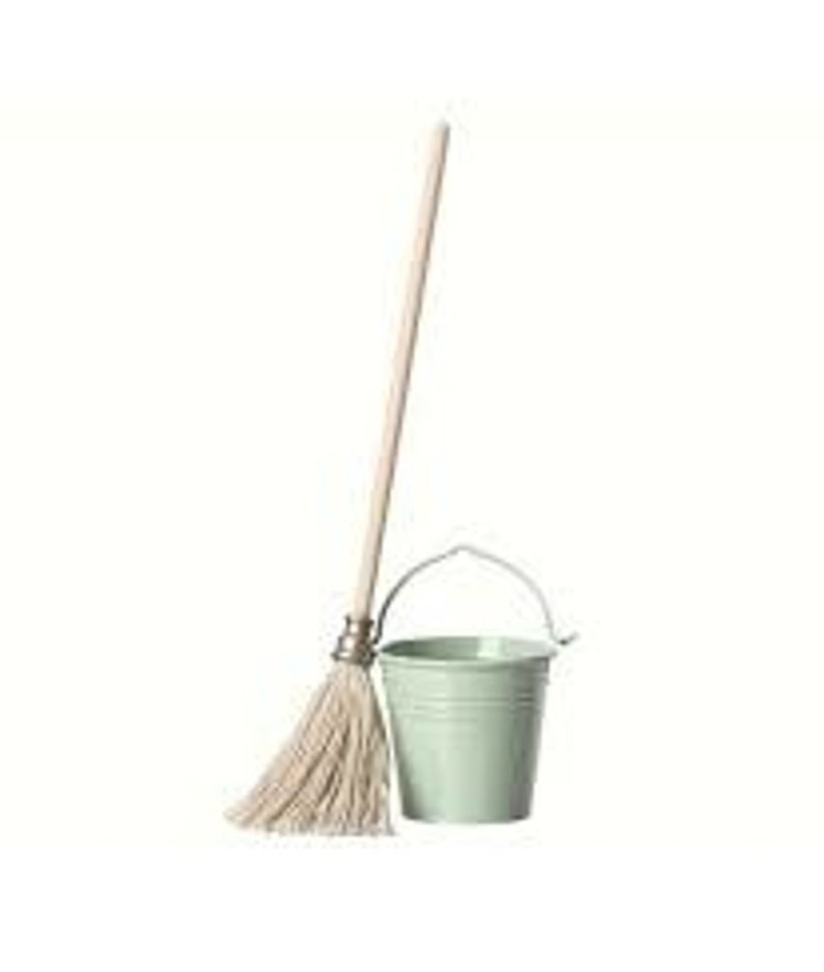 Children Maileg | Maileg Miniature Bucket & Mop