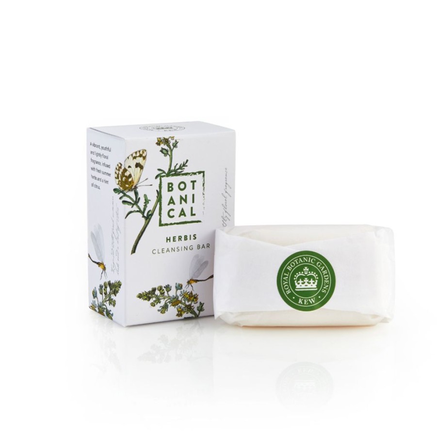 Bath & Body British Isles Bar Soaps | Fikkerts Royal Botanic Gardens Herbis Cleansing Bar