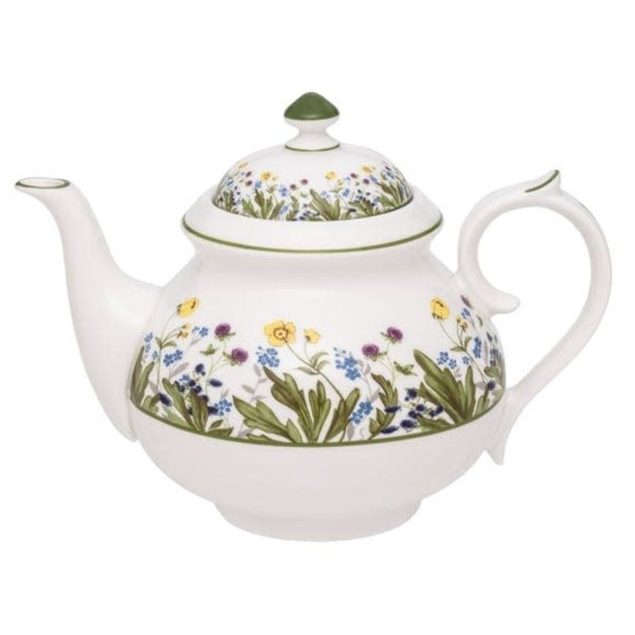 Tea Time Halcyon Days Teapots | Halcyon Days Highgrove Wildflower Teapot