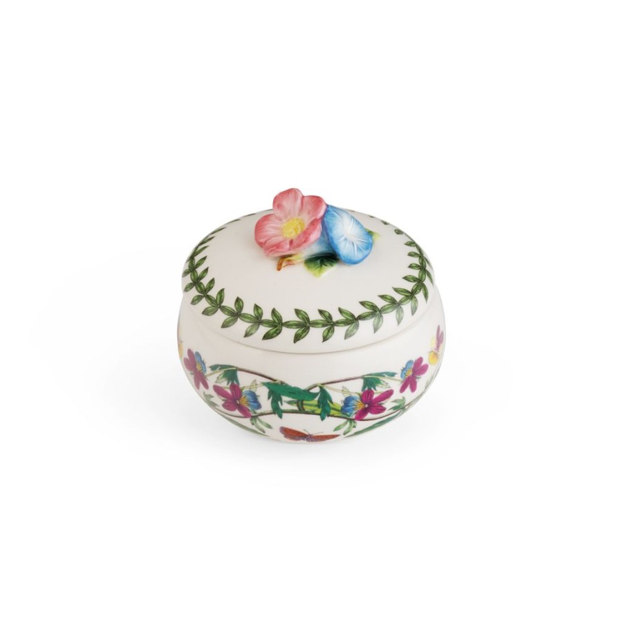 Tabletop Portmeirion Portmeirion | Portmeirion Botanic Garden Bouquet Floral Trinket Box