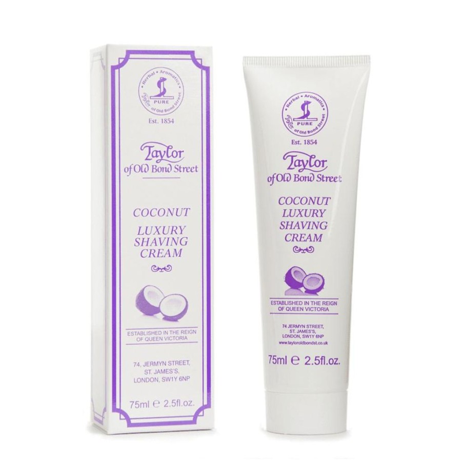 Bath & Body Taylor of Old Bond Street Shaving Soaps & Cream | Taylor Of Old Bond Street Coconut Shaving Cream Tube 75Ml