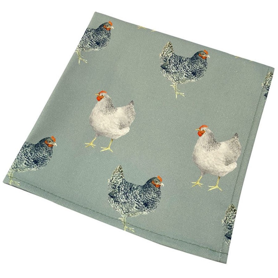 Tabletop Mosney Mill Mosney Mill | Mosney Mill Chicken Cotton Napkin Set Of 4