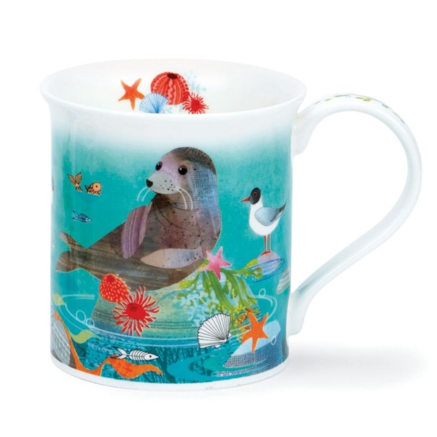 Tabletop Dunoon Shape: Bute | Dunoon Bute Seashore Seal Mug