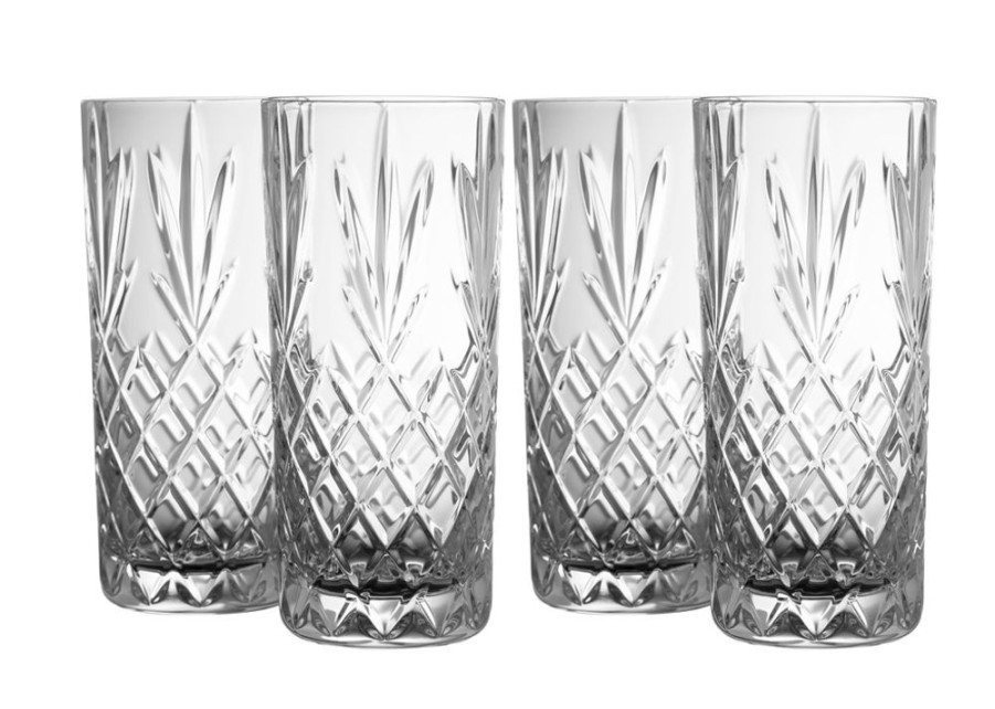 Tabletop Galway Crystal | Galway Crystal Renmore Highball Glasses (Set Of 4)