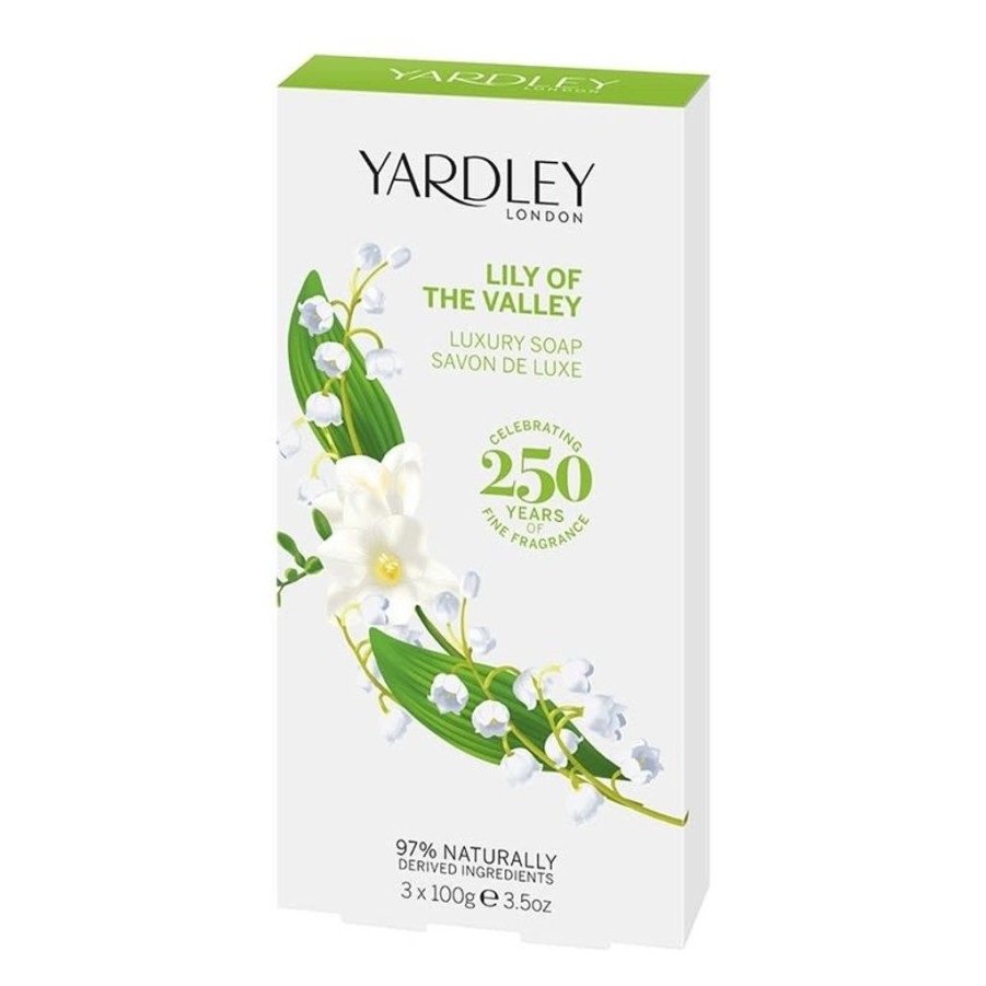 Bath & Body Yardley London Bar Soaps | Yardley Lily Of The Valley Luxury Soap (Box Of 3)