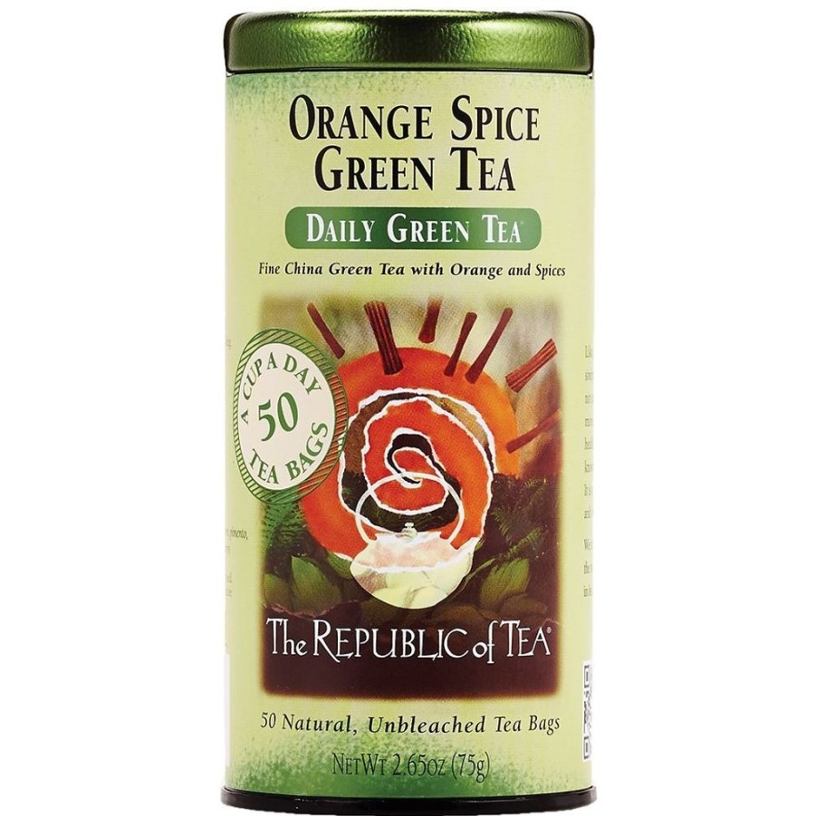 Tea Time Republic of Tea Republic Of Tea | Republic Of Tea Orange Spice Green Tea