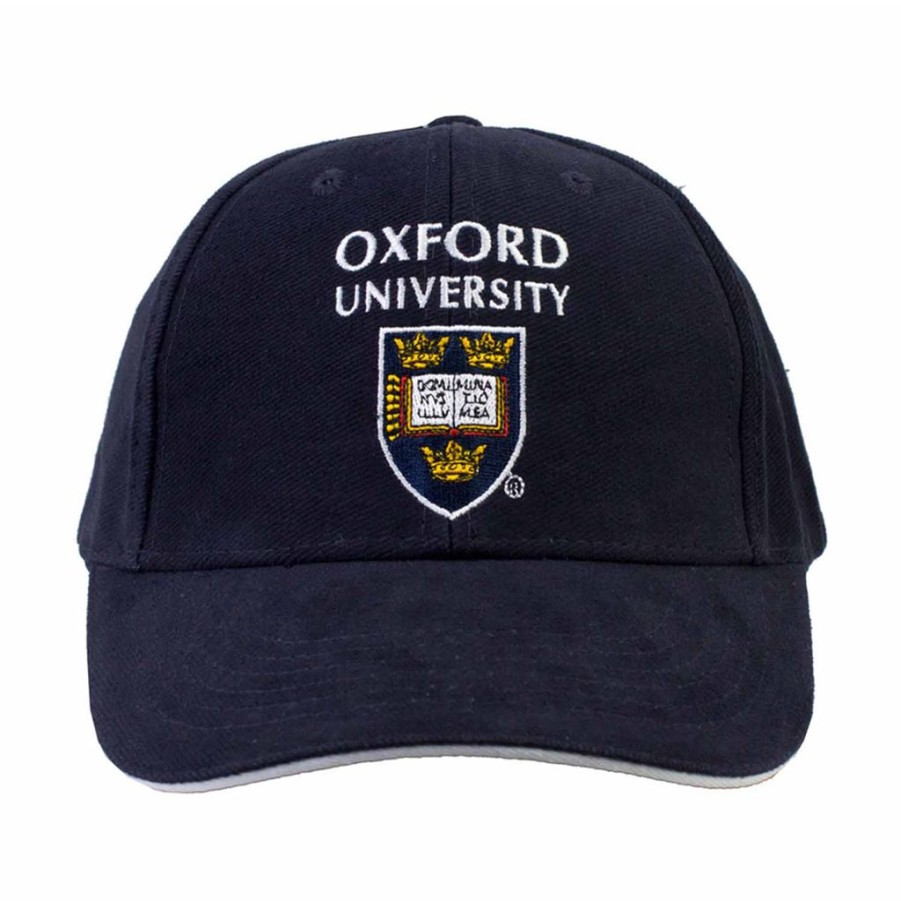 Wear British Isles | Elgate Oxford University Embroidered Blue Baseball Cap