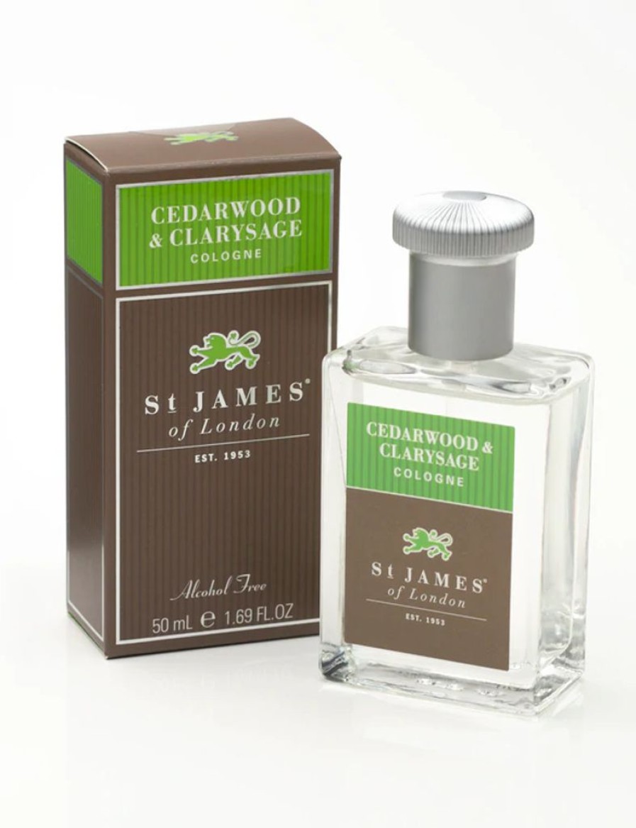 Bath & Body St. James of London Men'S Fragrance | St. James Of London Cedarwood & Clarysage Cologne