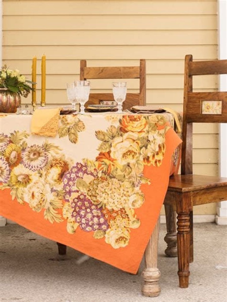 Tabletop April Cornell | April Cornell Autumn Gathering Tablecloth 60" X 90"