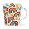 Tabletop Dunoon Shape: Cairngorm | Dunoon Cairngorm Over The Rainbow Mug