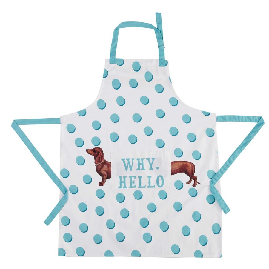 Wear British Isles | Peking Handicraft 'Why, Hello' Dog Apron