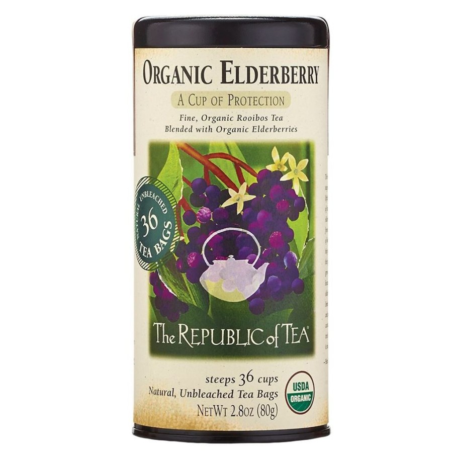 Tea Time Republic of Tea Republic Of Tea | Republic Of Tea Organic Elderberry Tea