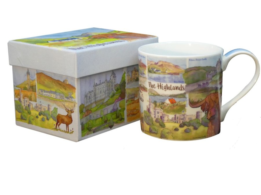 Tabletop British Isles | Emma Ball Ltd. The Highlands Mug