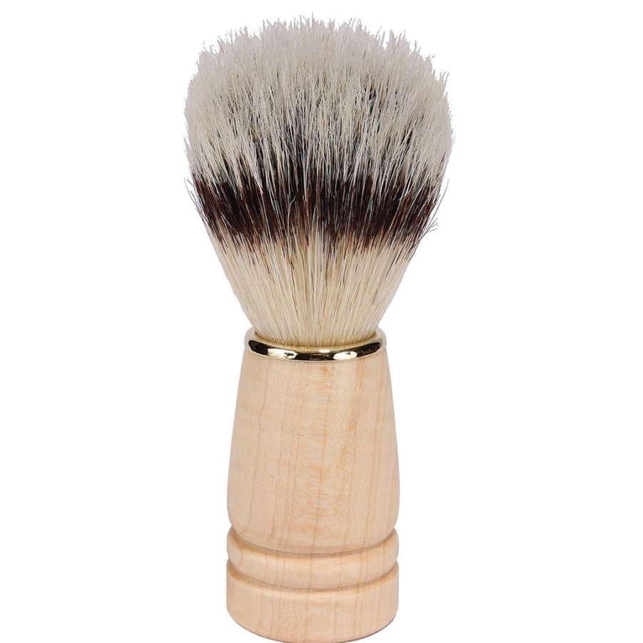 Bath & Body British Isles Shaving Brushes | Kingsley Boar Bristle Shave Brush With Natural Wood Handle Sb-500