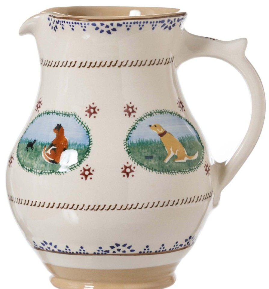 Tabletop Nicholas Mosse Nicholas Mosse | Nicholas Mosse Assorted Animals Landscape Large Jug