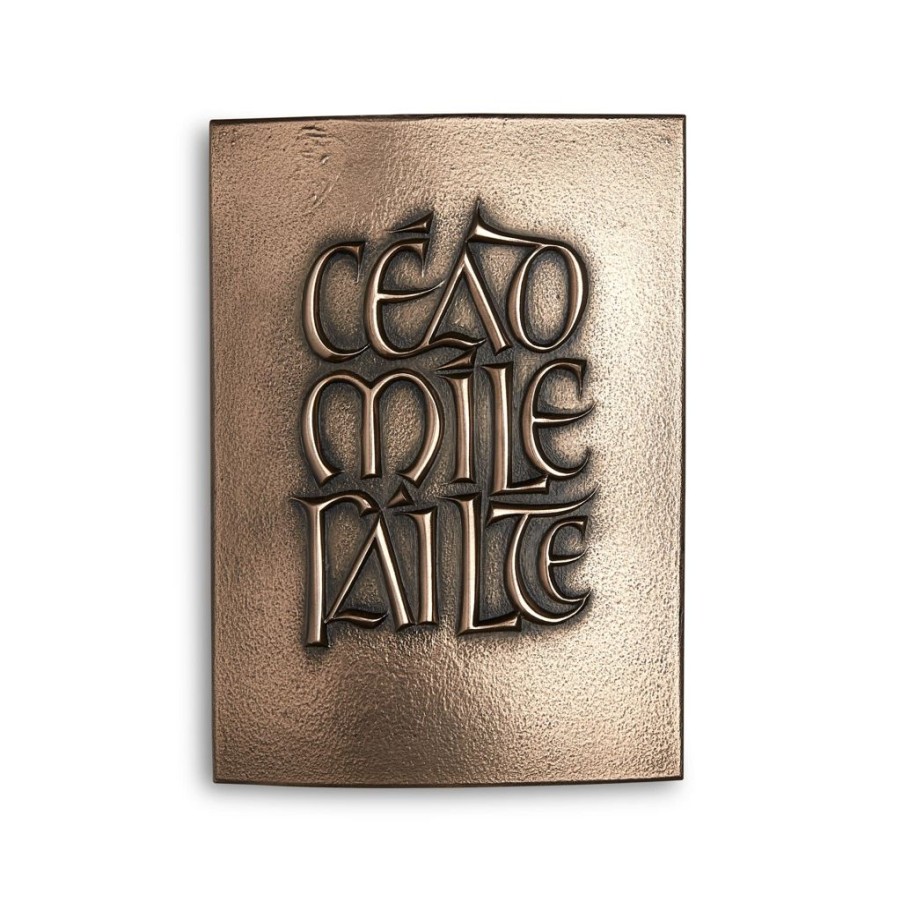 Decor Wild Goose Wall Decor | Wild Goose Cead Mile Failte Plaque